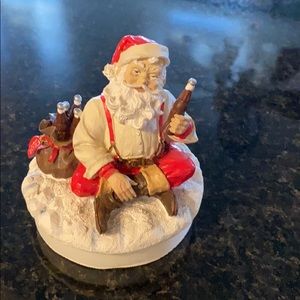 Coke Santa topper